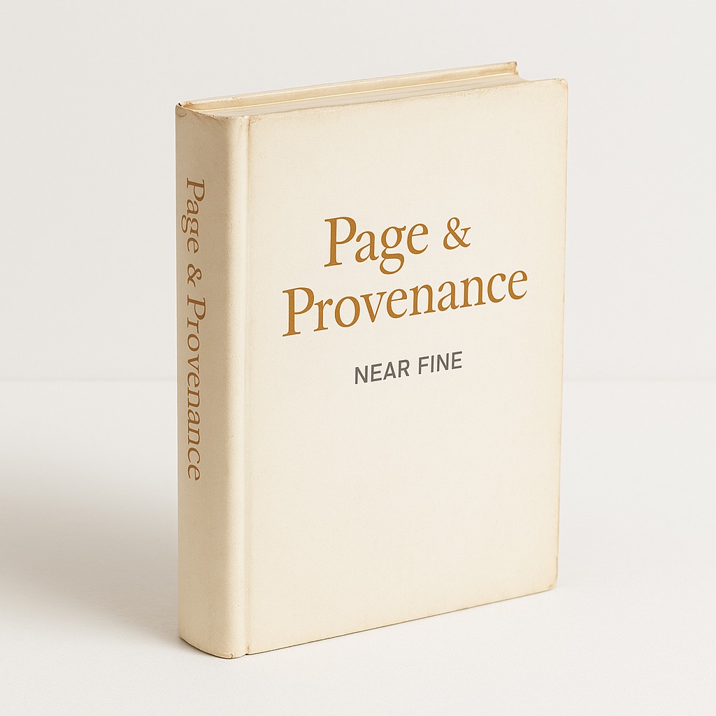 Near Fine condition book example